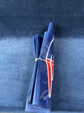 Pair Of New England Patriot Garden Flags