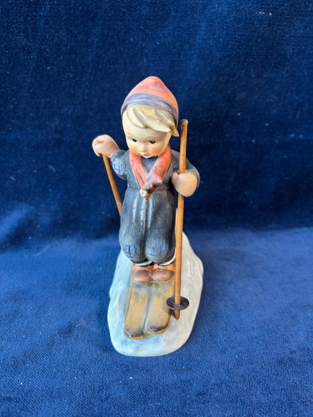 (A)Hummel Goebel Skier Figurine #59 W. Germany *Read Description*