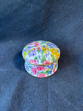 Chintz Juliet Two's Company Ceramic Floral Trinket Box *Read Description*