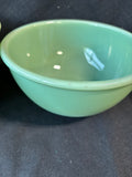 Fire King Jadeite 3-Piece Mixing Bowl Set