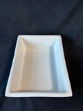 Crate & Barrel White Ceramic Rectangular Baking Dish