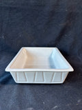 Crate & Barrel White Ceramic Rectangular Baking Dish