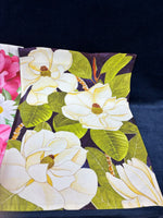 Pair Of Floral Garden Flags