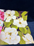 Pair Of Floral Garden Flags