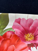 Pair Of Floral Garden Flags