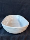 Temptations By Tara Woodland White Oval Bowl *Read Description*