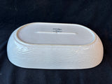 Temptations By Tara Woodland White Oval Bowl *Read Description*