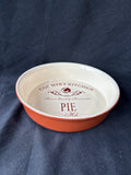 Country Kitchen Round Casserole Terracotta Baking Dish