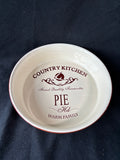 Country Kitchen Round Casserole Terracotta Baking Dish