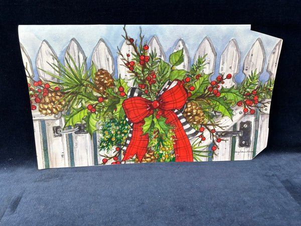 Holiday Garland Mailbox Cover