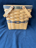 Longaberger (1998) "Collector's Club" Tall Key "Membership" Swing-Handled Basket