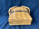 Longaberger (1998) "Collector's Club" Tall Key "Membership" Swing-Handled Basket