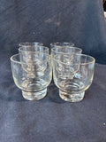 Clear Glass Punch Bowl Set-14 PCs