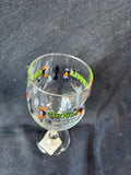 Halloween Wine Glass Lot Of 7