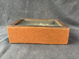 Detailed Glass Sailboat Decorative In Wood Display Box