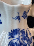 Andrea By Sadek Blue And White Creamer