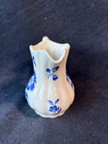 Andrea By Sadek Blue And White Creamer