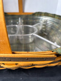 Longaberger Traditions Collection 1998 Hospitality Basket Liner Double Protector *Read Description*