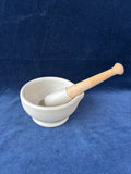 Unglazed Mortar and Pestle
