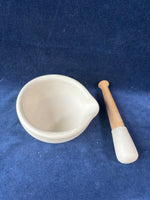 Unglazed Mortar and Pestle