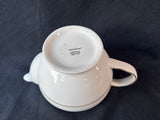 Grace Teaware Gold Strips Fine Porcelain Teapot