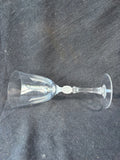 Pair Of Danbury Mint Crystal Hospitality Pineapple Stem Wine Glasses