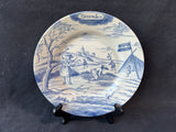 Metropolitan Museum of Art Delfts Holland First Edition December Plate