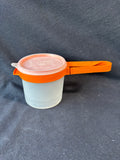 Tupperware Orange Sift-It Flour Sifter