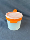Tupperware Orange Sift-It Flour Sifter