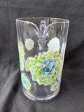 Plastic Floral Pitcher