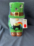 Mr.Lucky Gnome Cookie Jar, Works, Appears Unused