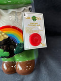 Mr.Lucky Gnome Cookie Jar, Works, Appears Unused