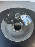 United States Senate Glass Serving Bowl with Etched Eagle Emblem