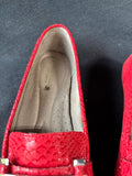 Naturalizer Women’s Size 9M Red Loafers (C) *Read Description*