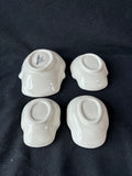 World Market Skull Skeleton Measuring Cup Bowl Set Of 4