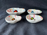 World Market Skull Skeleton Measuring Cup Bowl Set Of 4