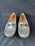 Naturalizer Women’s Size 8.5M Silver Toned Loafers (D)*Read Description*