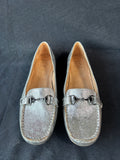 Naturalizer Women’s Size 8.5M Silver Toned Loafers (D)*Read Description*
