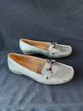 Naturalizer Women’s Size 8.5M Silver Toned Loafers (D)*Read Description*