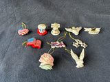 Lenox 4th of July Ornaments ~ Set of 10