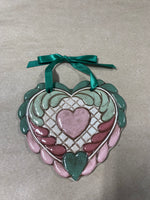 Heart Shaped Christmas Ornament