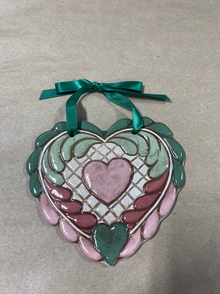 Heart Shaped Christmas Ornament