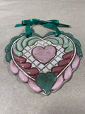 Heart Shaped Christmas Ornament