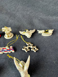Lenox 4th of July Ornaments ~ Set of 10