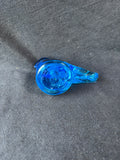 Ron Ray Signed 1991 Glass Bluebird Of Happiness Paperweight