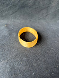 Set Of 8 Wooden Shaker Band Napkin Rings