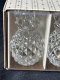 Set Of 4 Williams Sonoma Pineapple Taper Holders (3 Sets Available, Priced Individually)