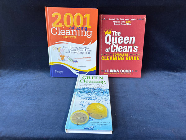 Cleaning Book Lot (3)