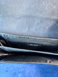 Nine West Patent Black Faux Shiny Leather Strap Snap Closure Purse *Read Description*