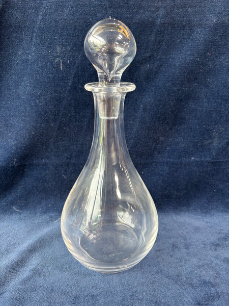 (B)Val St Lambert Signed Crystal Decanter